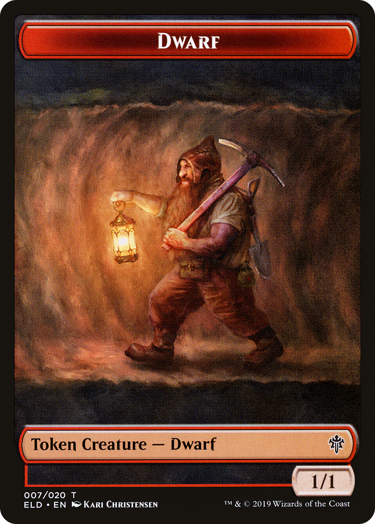 Soldier (UMA) // Dwarf (ELD) Double-Sided Token [The List] | Clutch Gaming