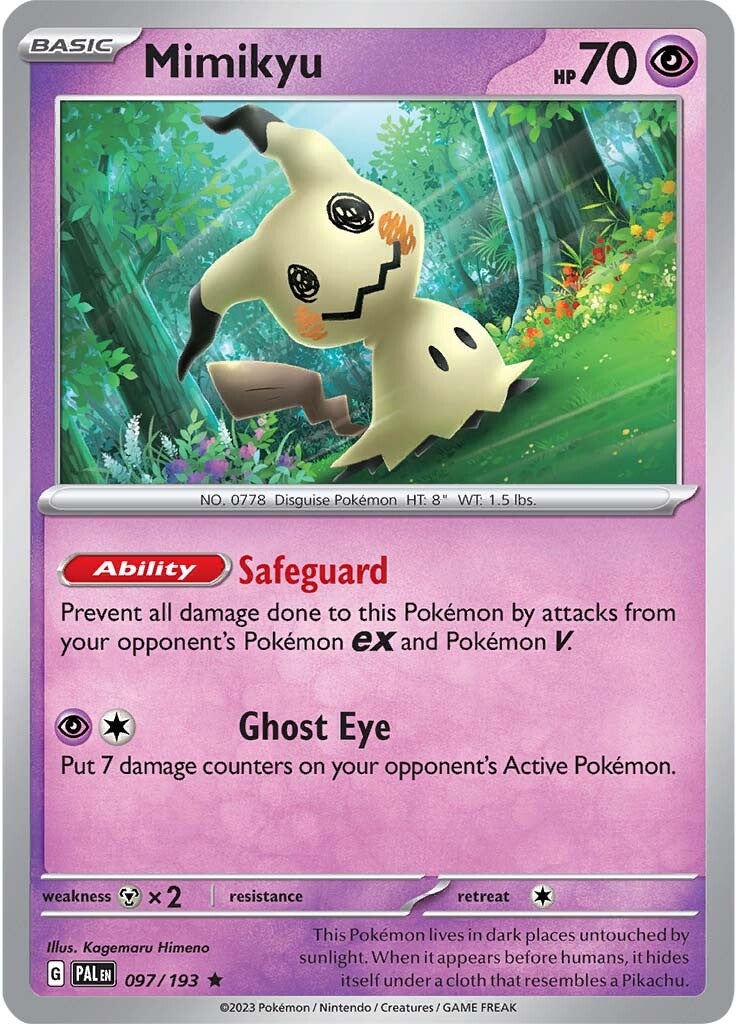 Mimikyu (097/193) [Scarlet & Violet: Paldea Evolved] | Clutch Gaming