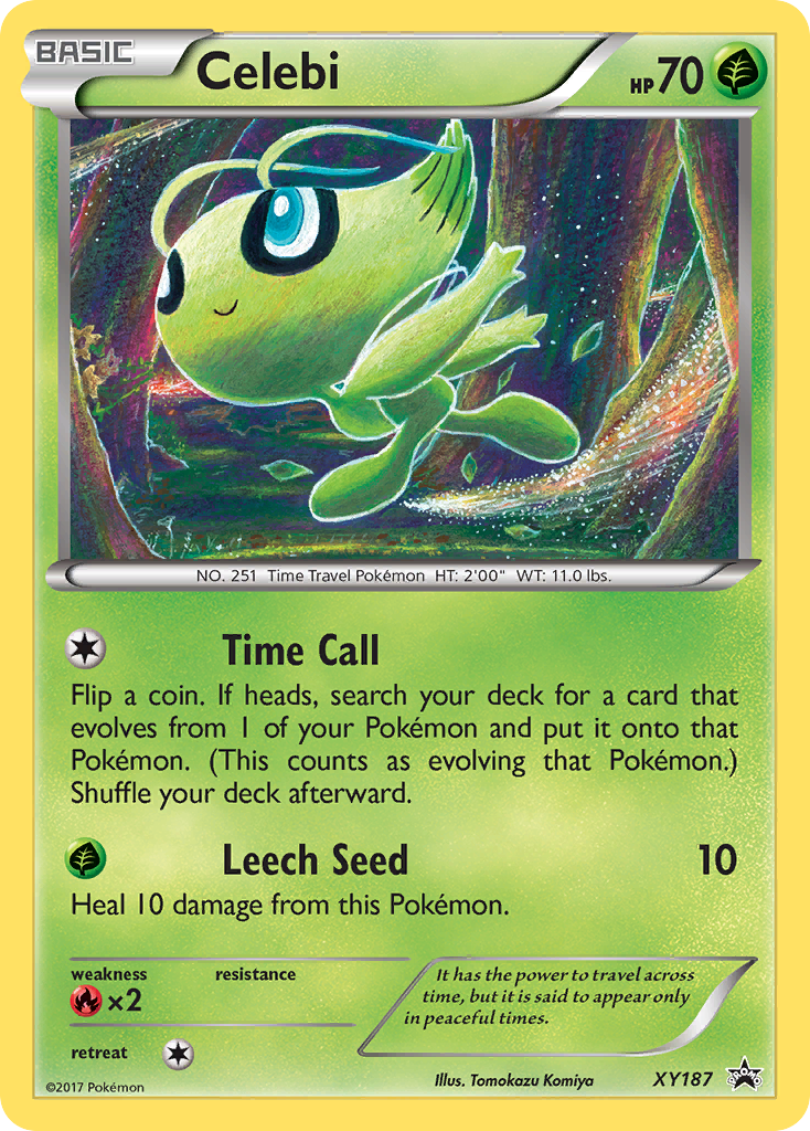 Celebi (XY187) [XY: Black Star Promos] | Clutch Gaming