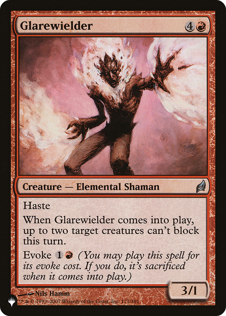 Glarewielder [The List Reprints] | Clutch Gaming