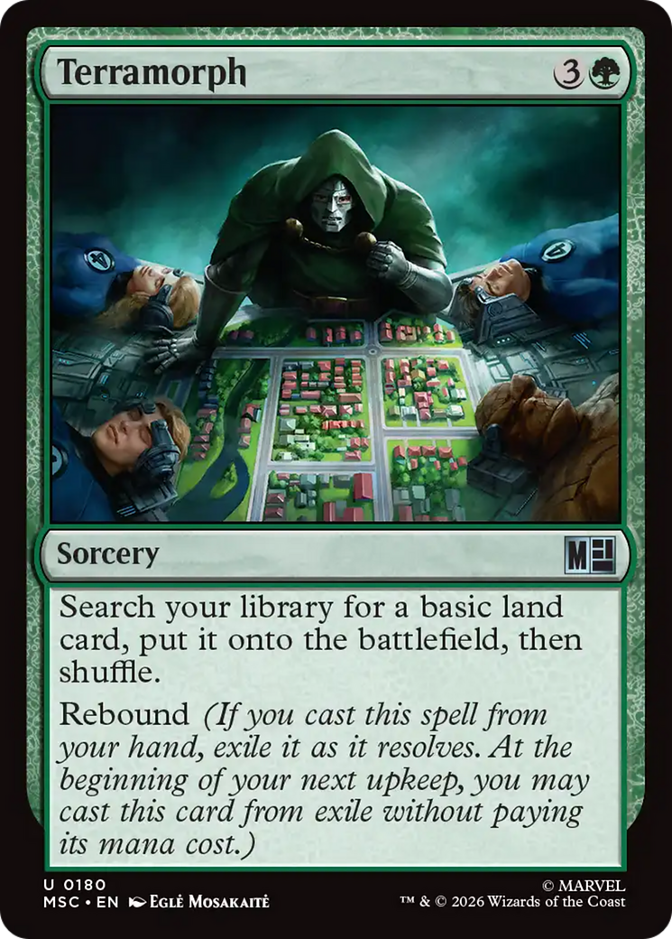 Terramorph (Surge Foil) [Marvel Super Heroes Commander] | Clutch Gaming