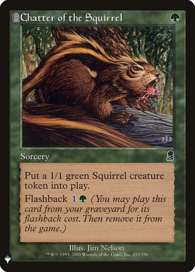 Chatter of the Squirrel [Mystery Booster] | Clutch Gaming