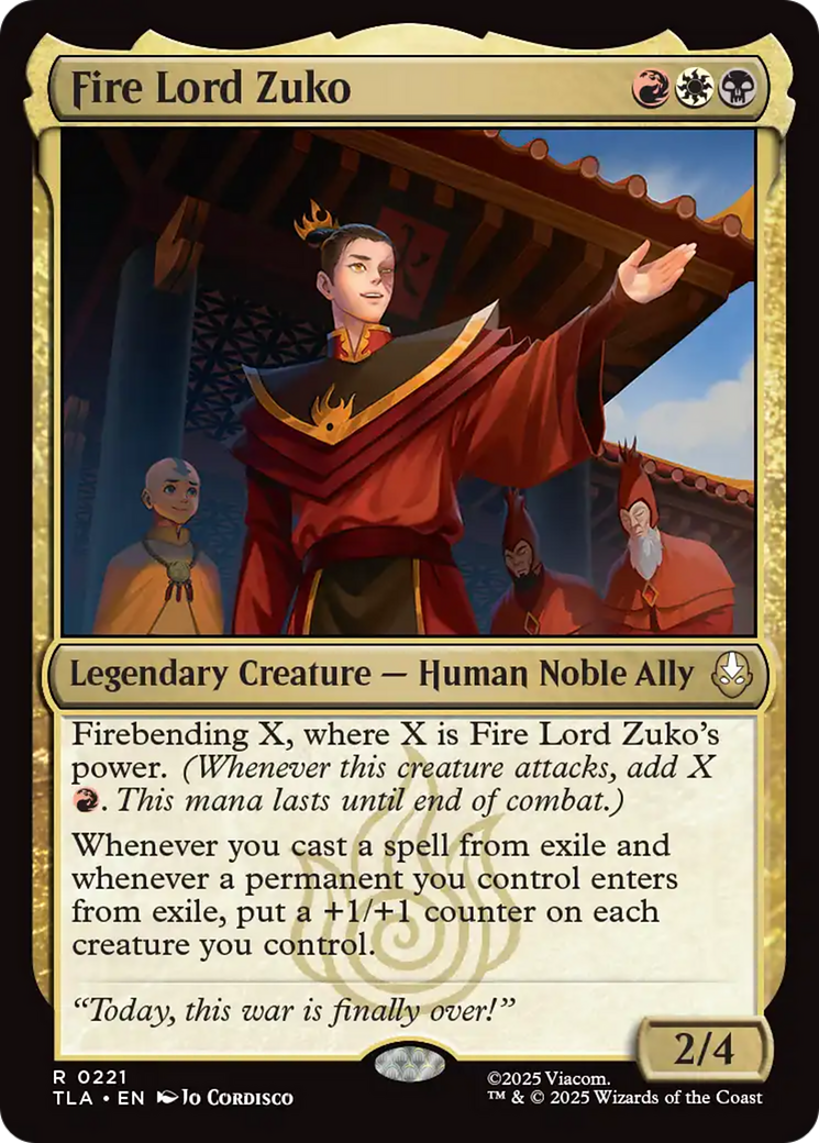 Fire Lord Zuko [Avatar: The Last Airbender] | Clutch Gaming