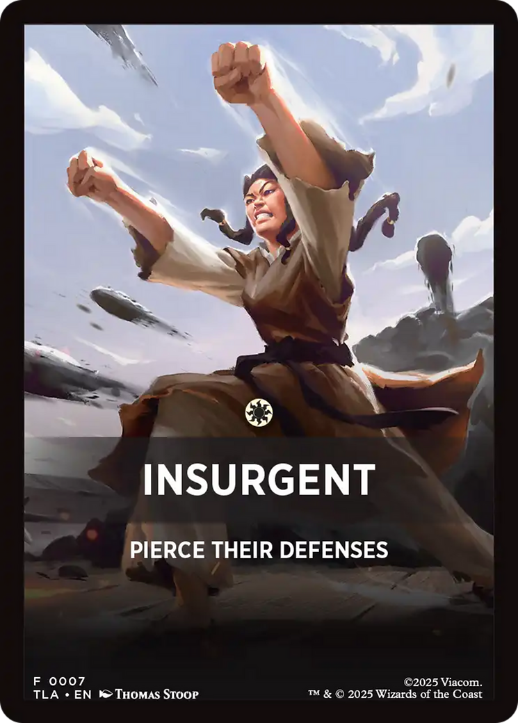 Insurgent Theme Card [Avatar: The Last Airbender Tokens] | Clutch Gaming
