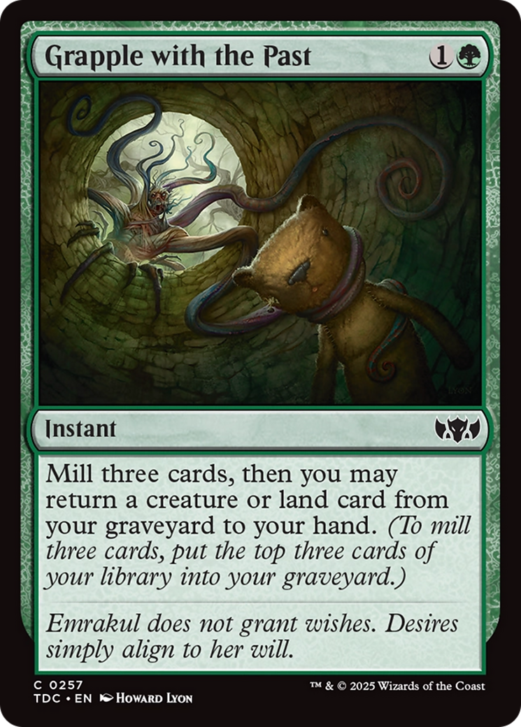 Grapple with the Past [Tarkir: Dragonstorm Commander] | Clutch Gaming