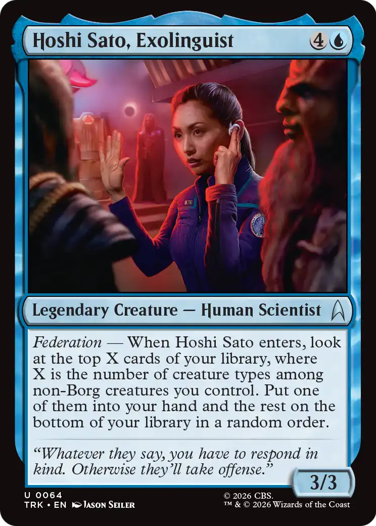 Hoshi Sato, Exolinguist [Star Trek] | Clutch Gaming