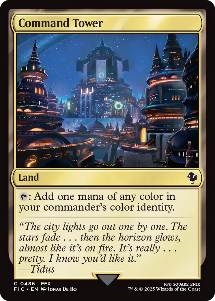 Command Tower (0486) [FINAL FANTASY Commander] | Clutch Gaming