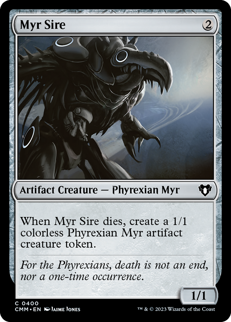 Myr Sire [Commander Masters] | Clutch Gaming