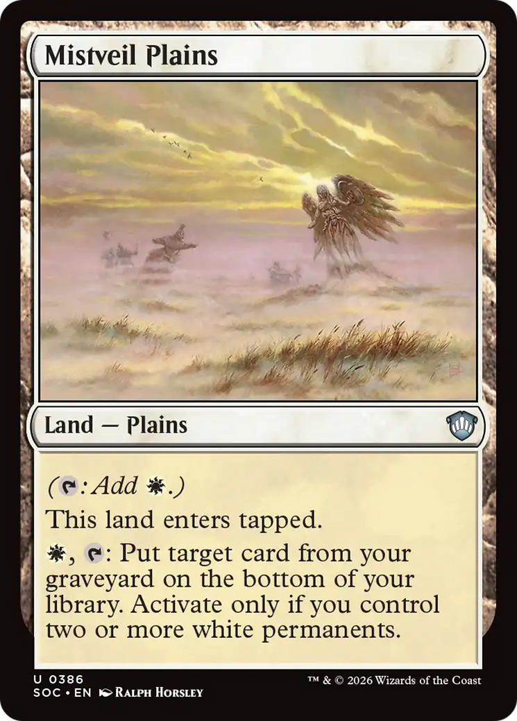 Mistveil Plains [Secrets of Strixhaven Commander] | Clutch Gaming