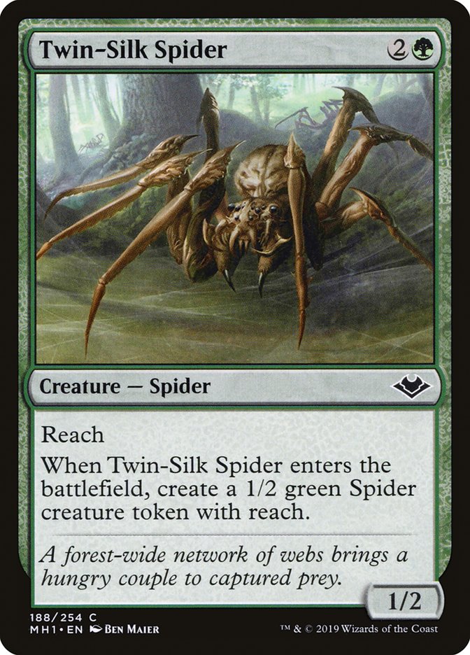 Twin-Silk Spider [Modern Horizons] | Clutch Gaming