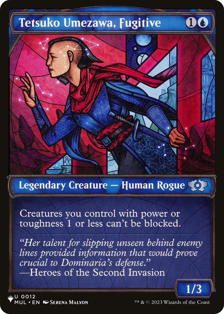 Tetsuko Umezawa, Fugitive (MUL) [The List] | Clutch Gaming
