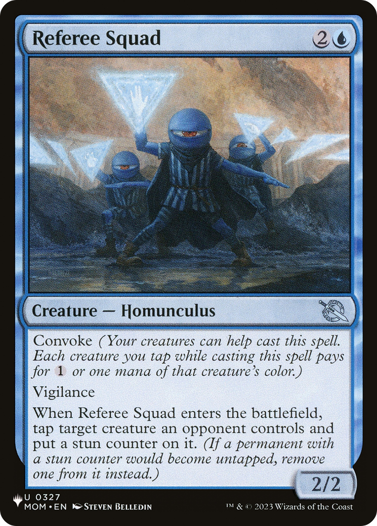 Referee Squad [The List Reprints] | Clutch Gaming