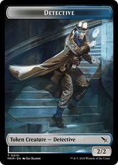 Detective // Thopter (0019) Double-Sided Token [Murders at Karlov Manor Tokens] | Clutch Gaming