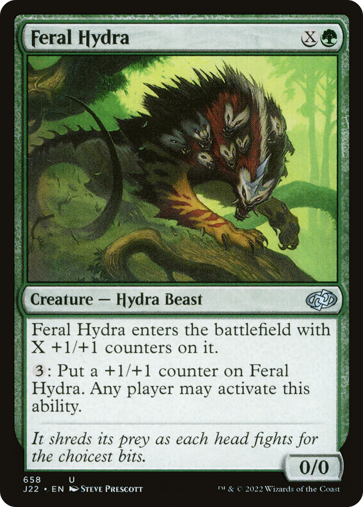 Feral Hydra [Jumpstart 2022] | Clutch Gaming
