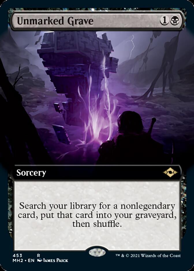 Unmarked Grave (Extended Art) [Modern Horizons 2] | Clutch Gaming