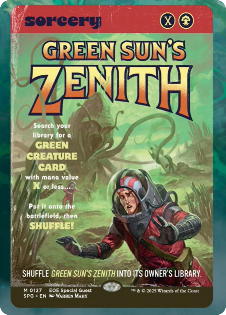 Green Sun's Zenith (Showcase) [Edge of Eternities Special Guests] | Clutch Gaming