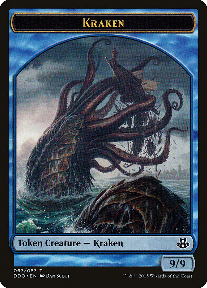 Kraken Token [Duel Decks: Elspeth vs. Kiora] | Clutch Gaming