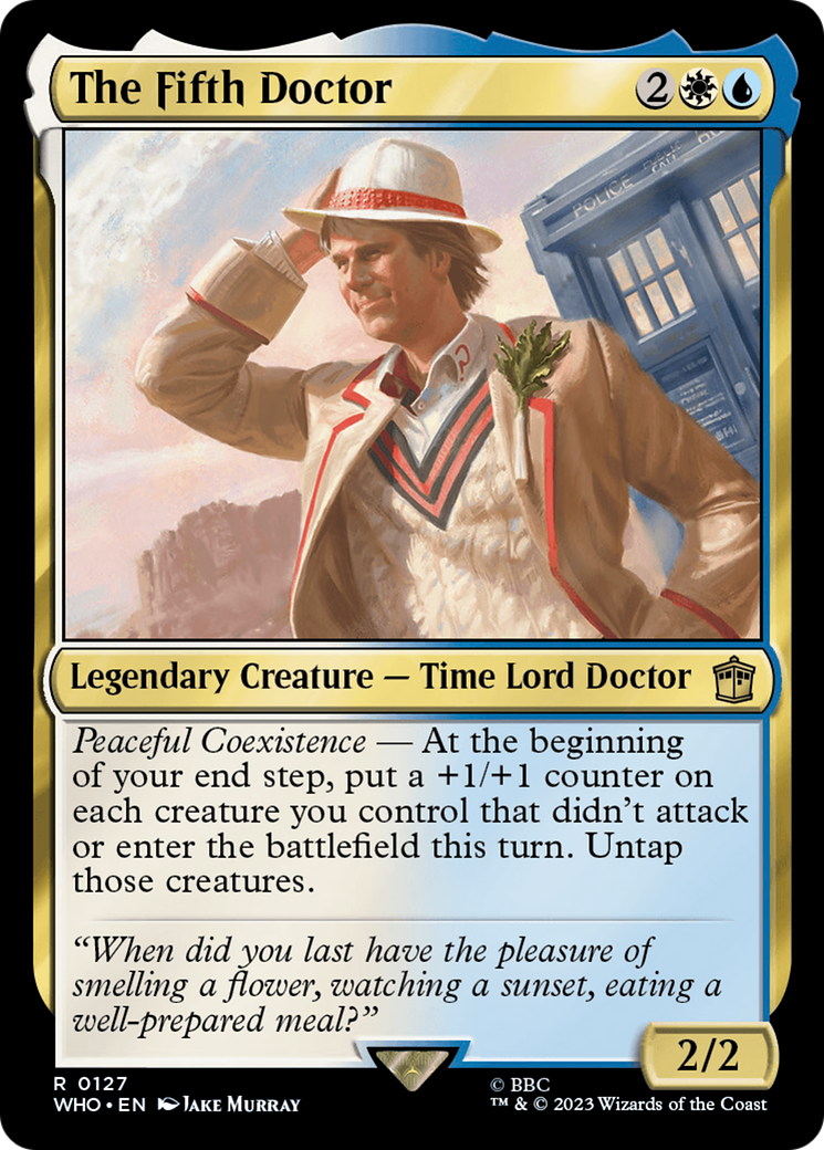 The Fifth Doctor [Doctor Who] | Clutch Gaming