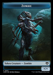 Human Soldier // Zombie (0013) Double-Sided Token [Commander Masters Tokens] | Clutch Gaming