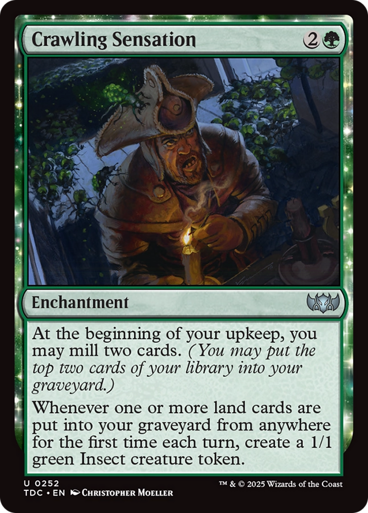Crawling Sensation [Tarkir: Dragonstorm Commander] | Clutch Gaming