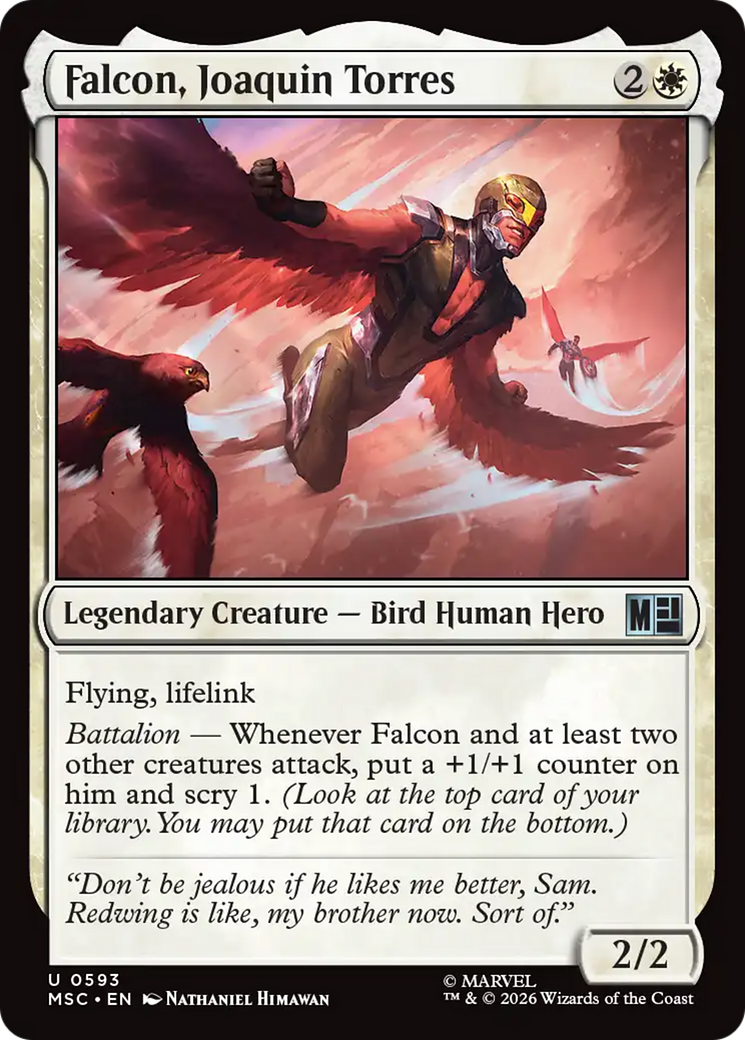 Falcon, Joaquin Torres [Marvel Super Heroes Commander] | Clutch Gaming