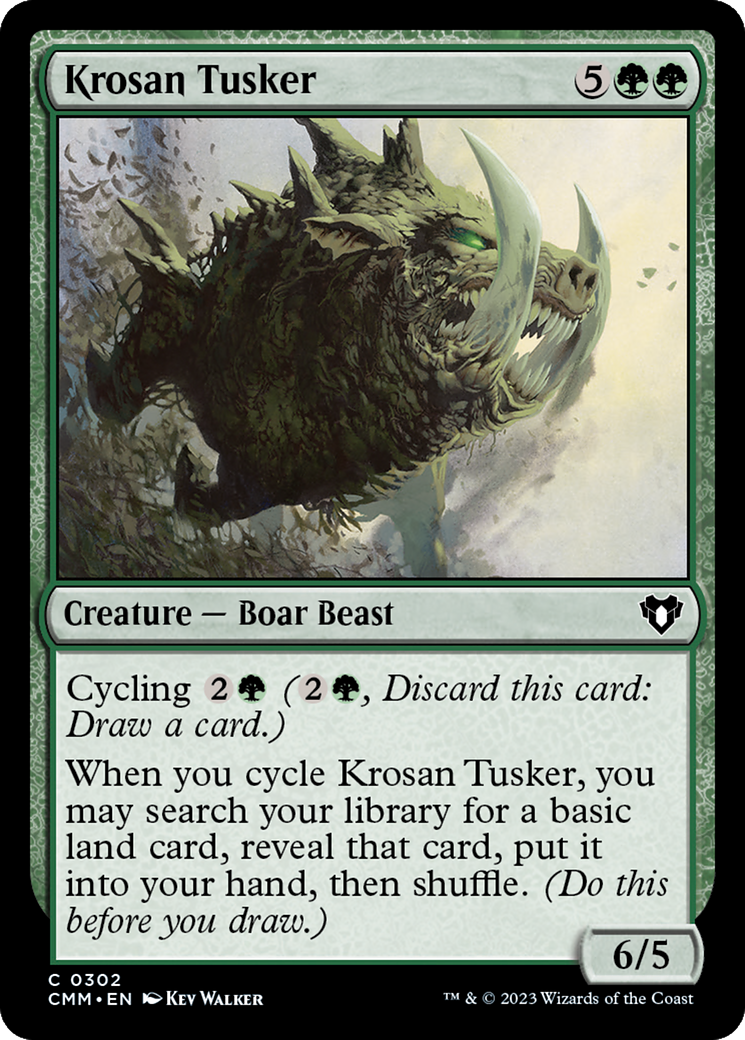 Krosan Tusker [Commander Masters] | Clutch Gaming