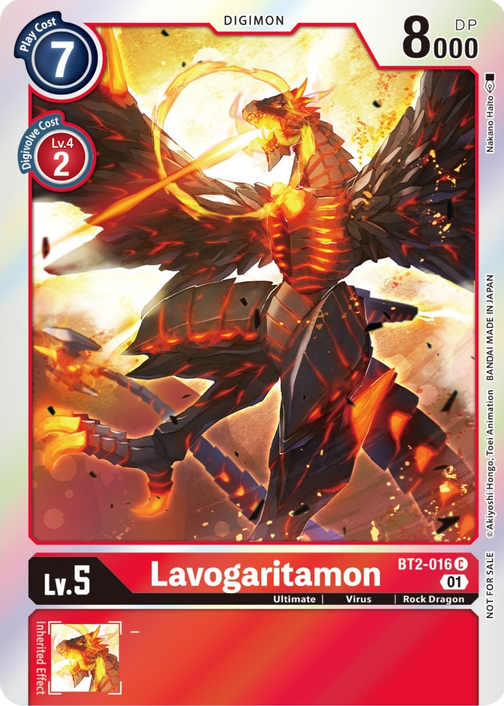 Lavogaritamon [BT2-016] (ST-11 Special Entry Pack) [Release Special Booster Promos] | Clutch Gaming