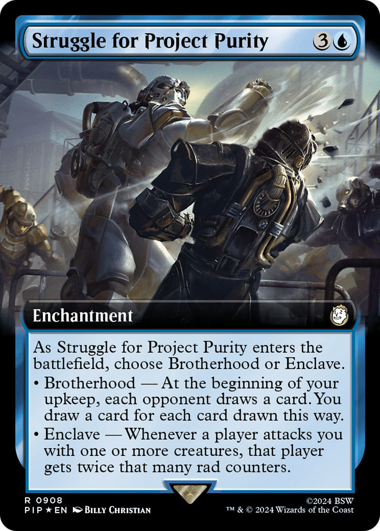 Struggle for Project Purity (Extended Art) (Surge Foil) [Fallout] | Clutch Gaming