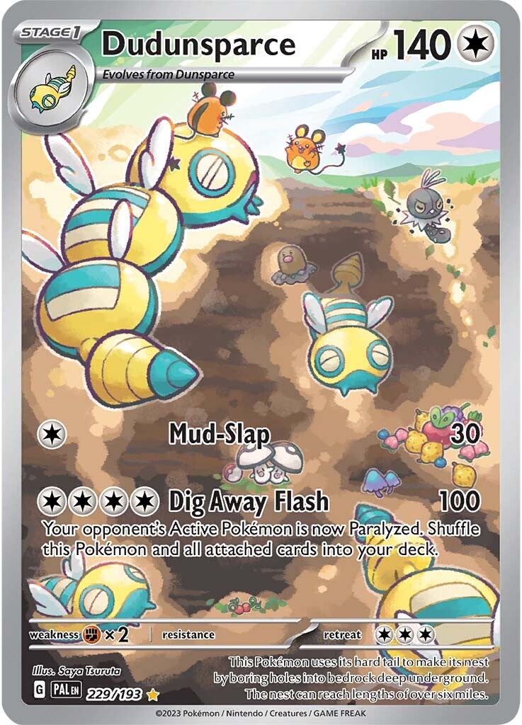 Dudunsparce (229/193) [Scarlet & Violet: Paldea Evolved] | Clutch Gaming