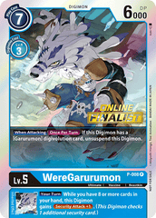 WereGarurumon [P-008] (Online Regional - Finalist) [Promotional Cards] | Clutch Gaming