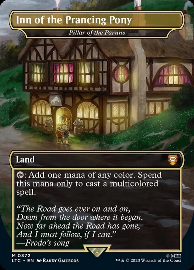 Inn of the Prancing Pony - Pillar of the Paruns [The Lord of the Rings: Tales of Middle-Earth Commander] | Clutch Gaming