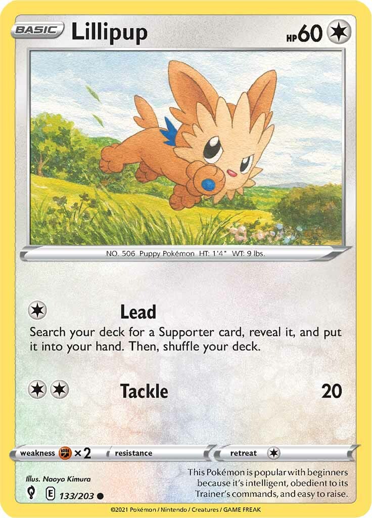 Lillipup (133/203) [Sword & Shield: Evolving Skies] | Clutch Gaming