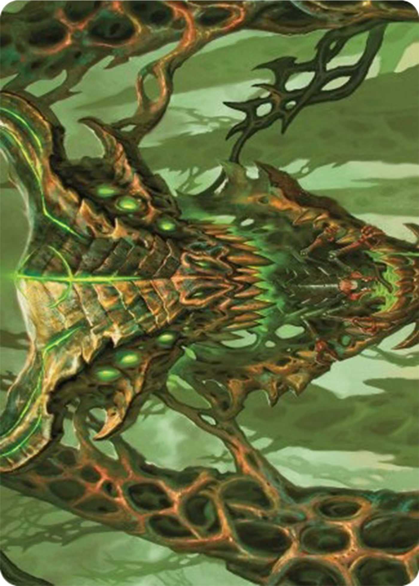 Colossal Dreadmask Art Card [Modern Horizons 3 Art Series] | Clutch Gaming