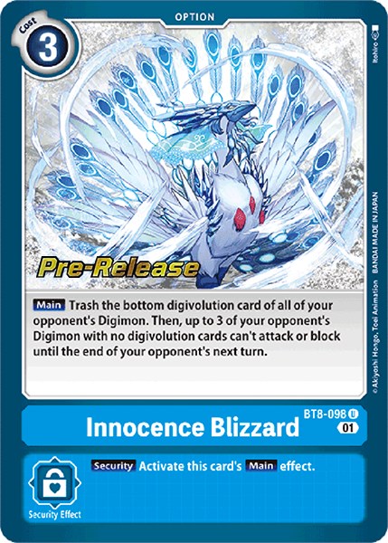 Innocence Blizzard [BT8-098] [New Awakening Pre-Release Cards] | Clutch Gaming