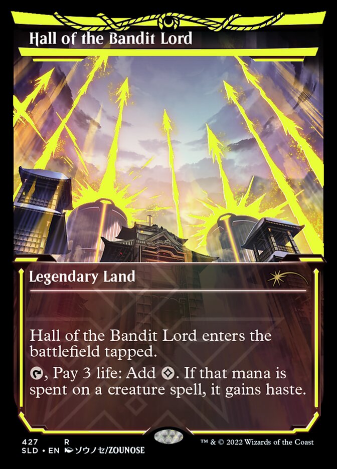 Hall of the Bandit Lord (Neon Ink Yellow) [Secret Lair Drop Series] | Clutch Gaming