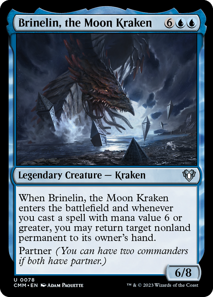 Brinelin, the Moon Kraken [Commander Masters] | Clutch Gaming