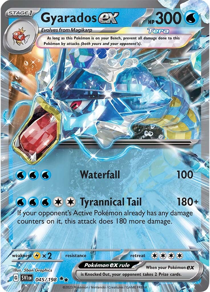 Gyarados ex (045/198) [Scarlet & Violet: Base Set] | Clutch Gaming