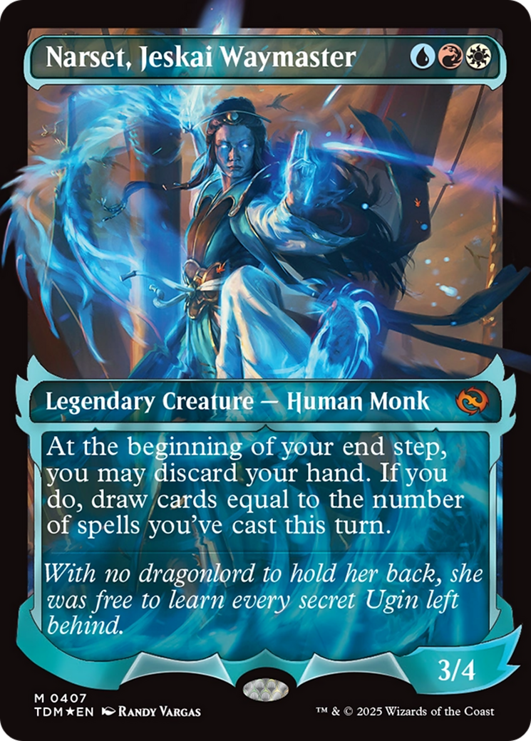 Narset, Jeskai Waymaster (Showcase) [Tarkir: Dragonstorm] | Clutch Gaming