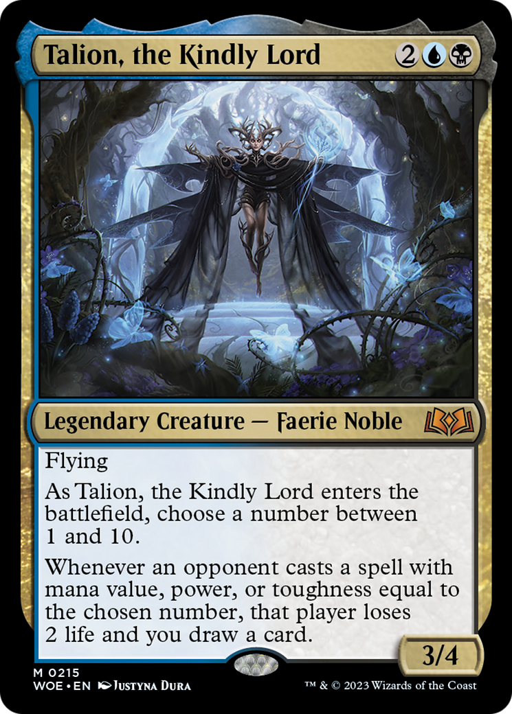 Talion, the Kindly Lord [Wilds of Eldraine] | Clutch Gaming