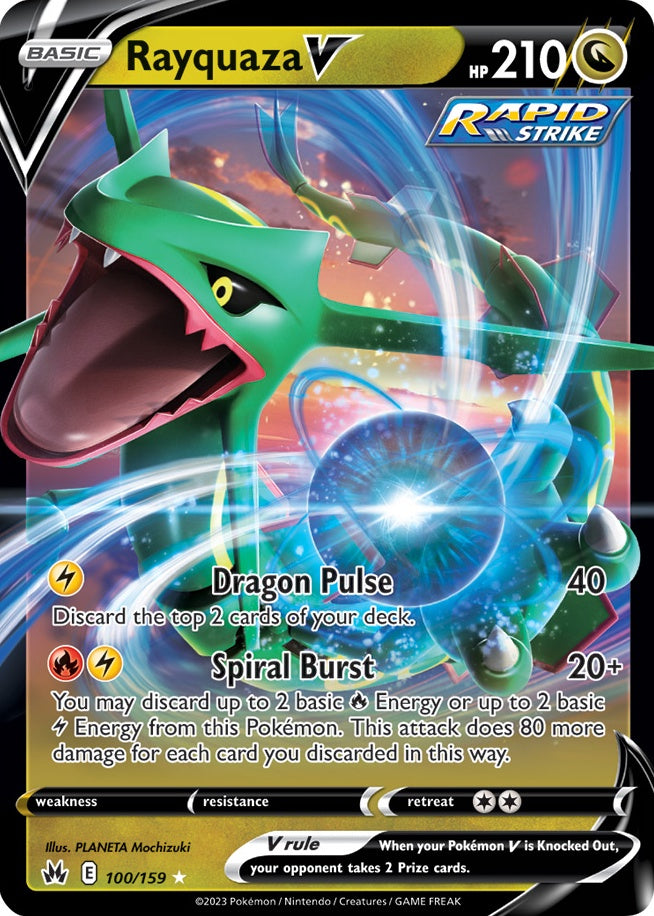 Rayquaza V 100/159 (Jumbo Card) [Sword & Shield: Evolving Skies] | Clutch Gaming