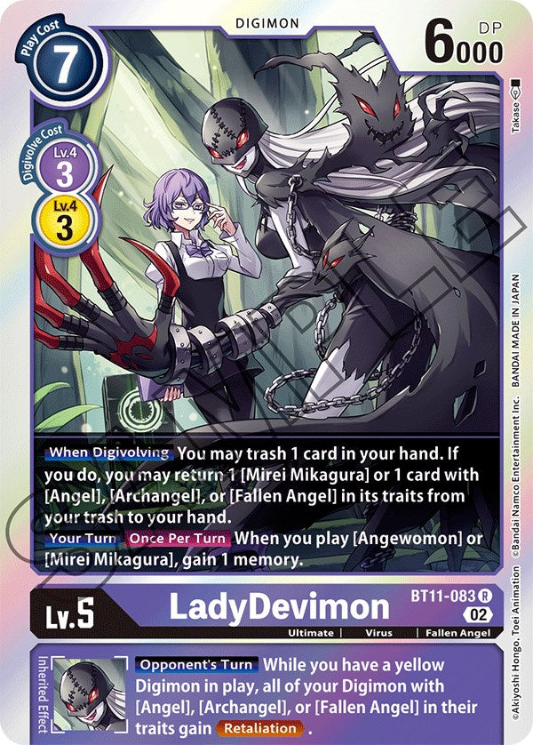 LadyDevimon [BT11-083] [Dimensional Phase] | Clutch Gaming