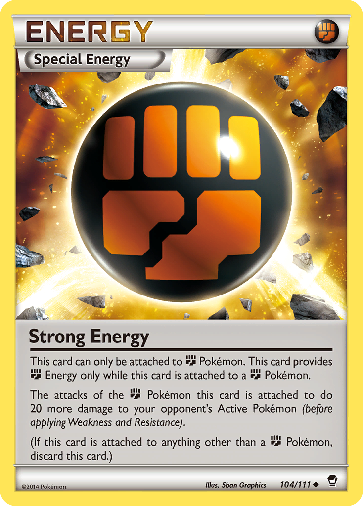 Strong Energy (104/111) [XY: Furious Fists] | Clutch Gaming