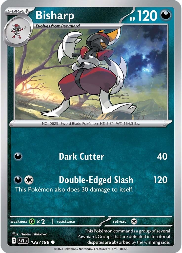 Bisharp (133/198) [Scarlet & Violet: Base Set] | Clutch Gaming