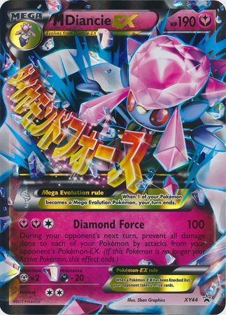 M Diancie EX (XY44) (Jumbo Card) [XY: Black Star Promos] | Clutch Gaming