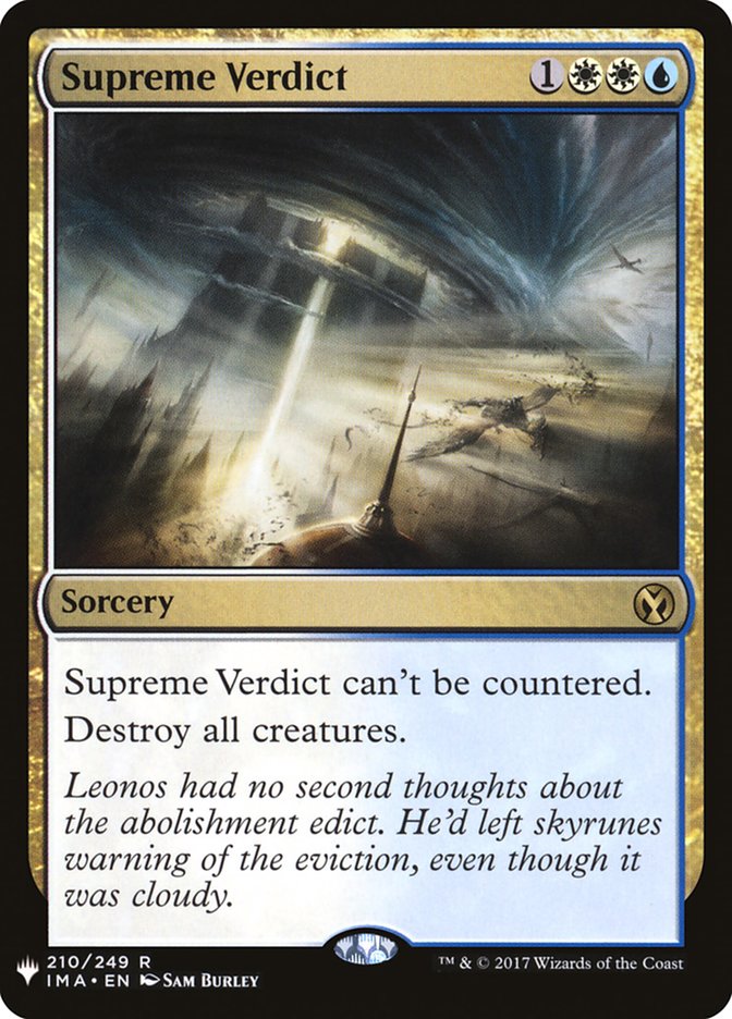 Supreme Verdict [Mystery Booster] | Clutch Gaming