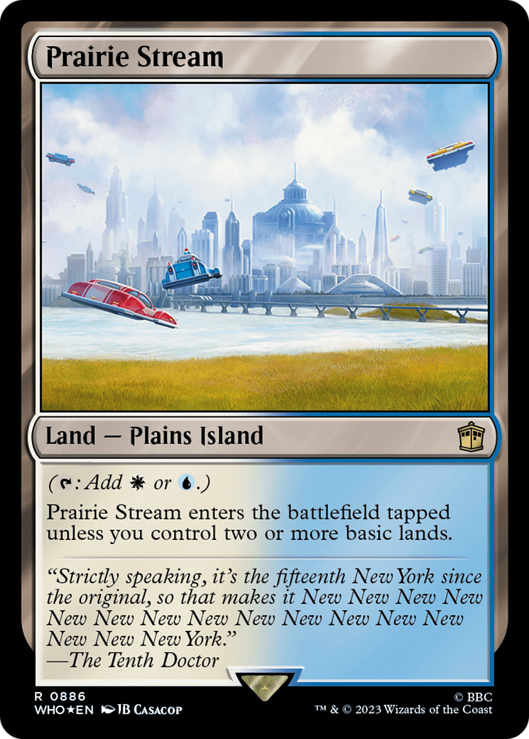 Prairie Stream (Surge Foil) [Doctor Who] | Clutch Gaming