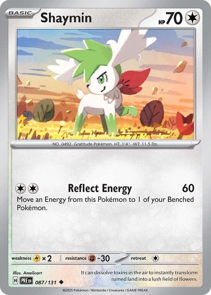 Shaymin (087/131) [Scarlet & Violet: Prismatic Evolutions] | Clutch Gaming