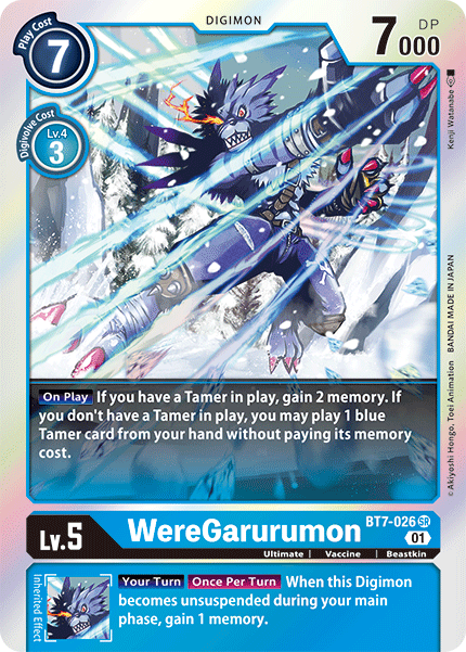 WereGarurumon [BT7-026] [Next Adventure] | Clutch Gaming