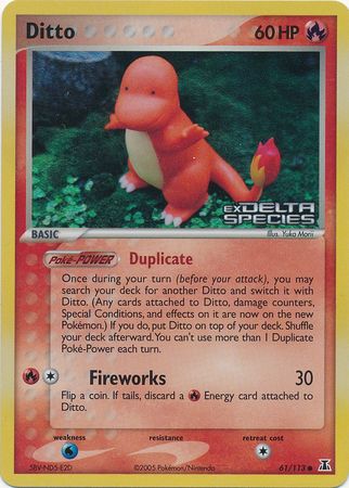 Ditto (61/113) (Stamped) [EX: Delta Species] | Clutch Gaming
