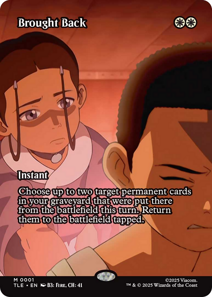 Brought Back (Borderless) [Avatar: The Last Airbender: Eternal-Legal] | Clutch Gaming